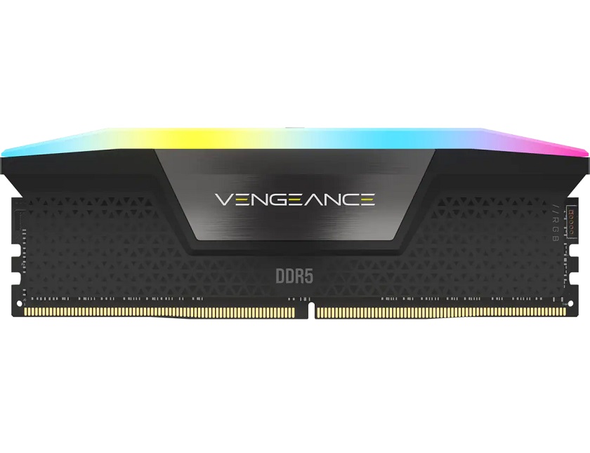 Memria RAM Corsair Vengeance RGB 32GB (2x16GB) DDR5-6000MHz CL40 Pretas 2